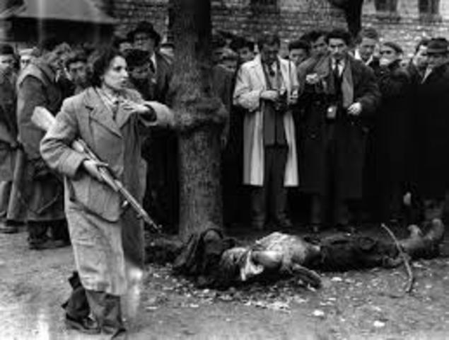 Uprisings in Hungary and Czechoslovakia