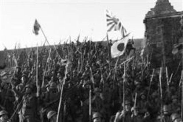 Japan invade china
