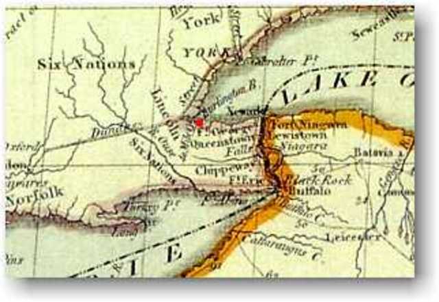 Newark on Fire (Now Niagara-On-The-Lake)