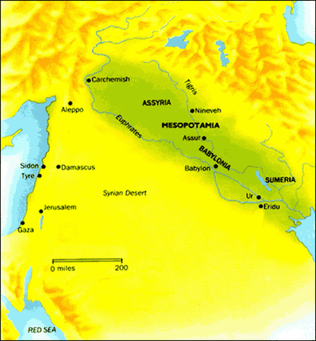 the big role of the Tigris and Euphrates river