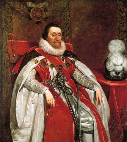 James I becomes King of England