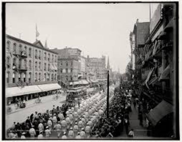First Labor Day parade in New York City