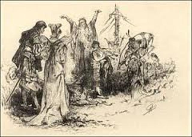 Thomas Mortan is sent to England