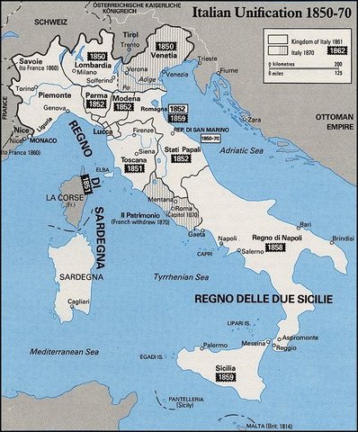 Completing the unification of Italy