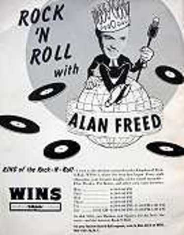 DJ Alan Freed Starts new radio show 'Rock and roll party'