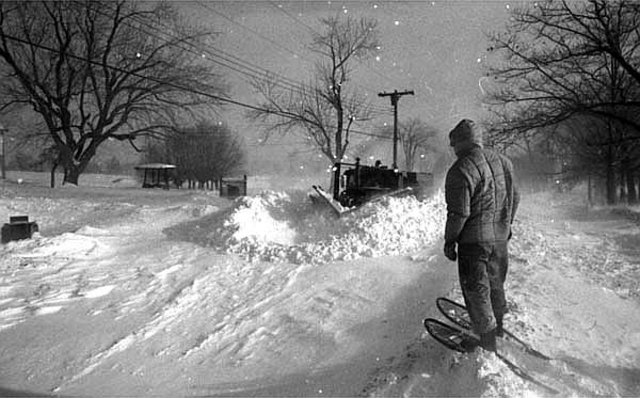 The post Christmas storm of 1969