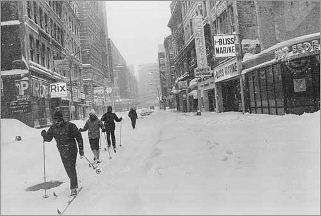 The great blizzard of 1978