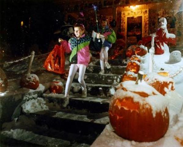 Halloween Blizzard of 1991