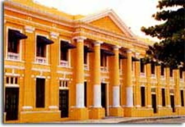 Construccion de la aduana en Barranquilla