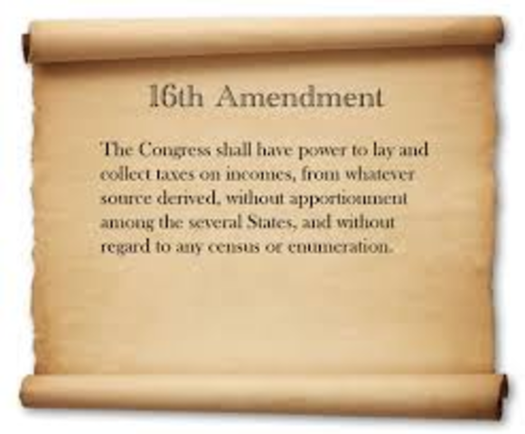 16th amendment