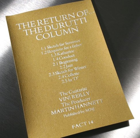 FACT-14-C                              "The Return of The Durutti Column"