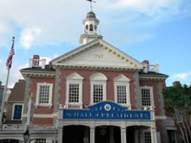 arriving in Philidelphia