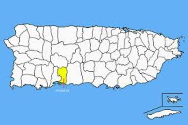 Extension territorial en millas cuadradas