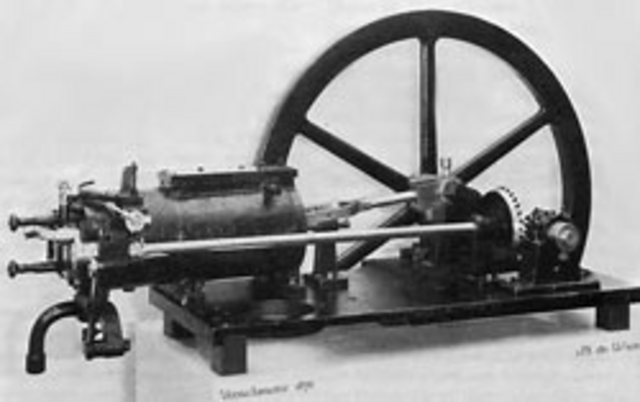 Nicolaus Otto creates the first practical four-stroke engine