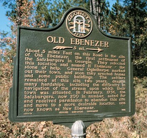 founding of ebenezer