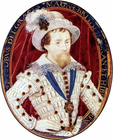 James I of England Crowned