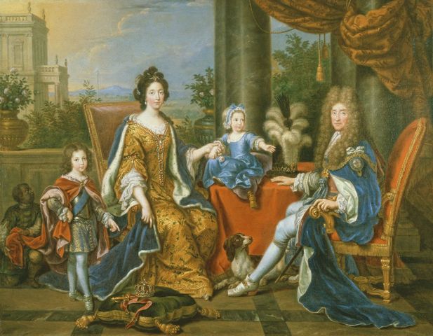 King James II Flees England