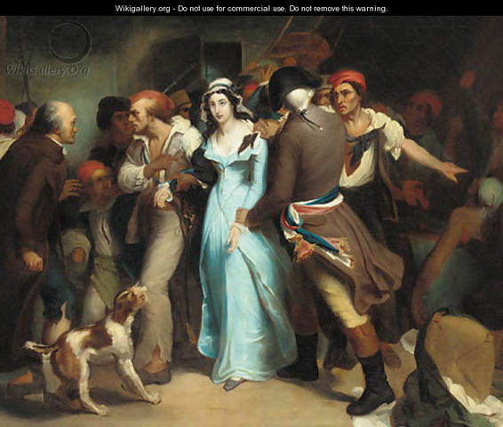 Murder of Marat by Charlotte Corday