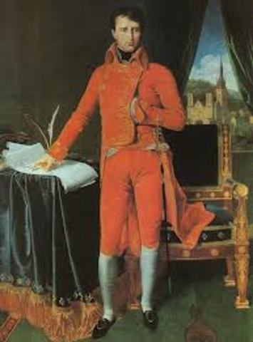 Napoleon named First Consul