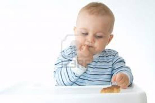 1 año. Deja de comer papilla