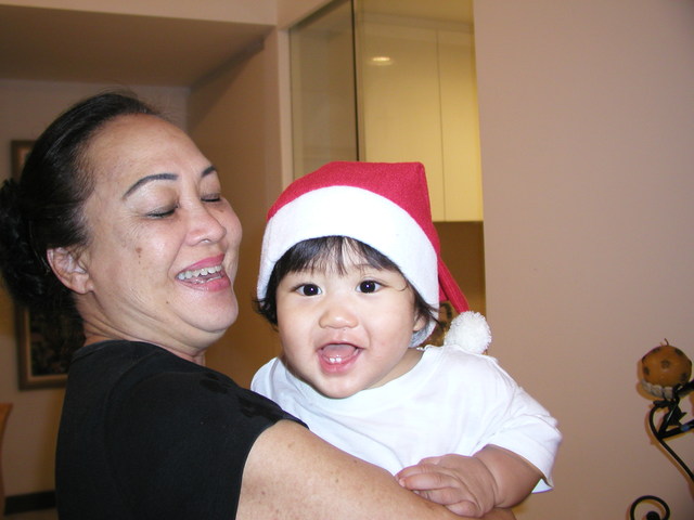 My first Christmas with Grandma