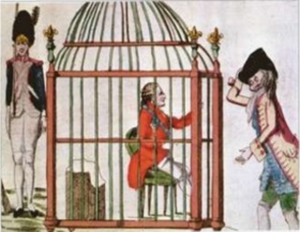 Caricatura Lluís XVI