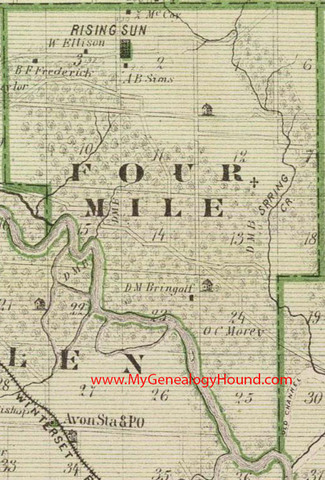 WE ARE HERE IN FOUR MILE!