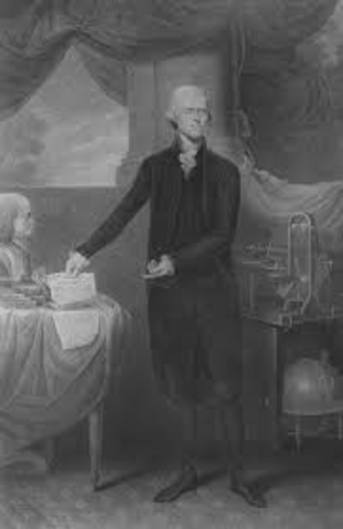 Jefferson Becomes 3rd President