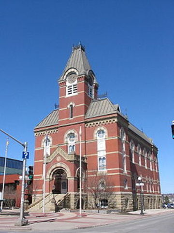 The building of Fredericton City Hall is completed