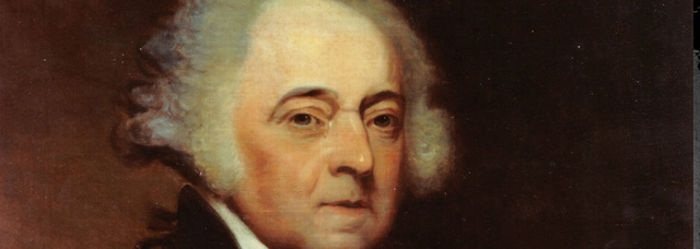 John Adams goes into office