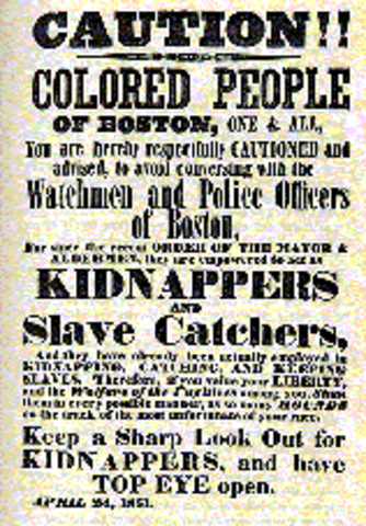 Fugitive slave act