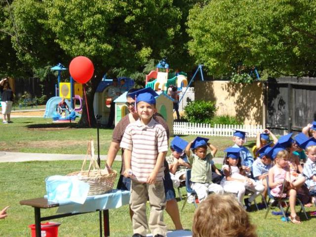 Joseph graduated preschool