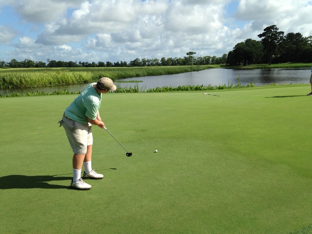 Shot in 30s for first time in golf