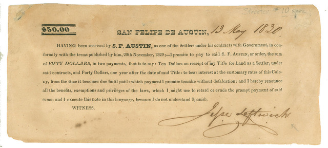 Consultion of San Felipe de Austin