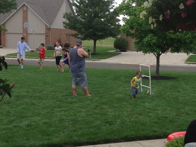 Spent quality time in Ohio with new family