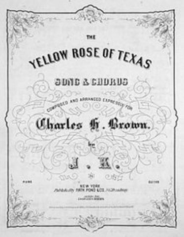 The Yellow Rose of Texas (Song From The Texas Revolution)