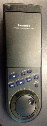 VHS Remote (jog dial)