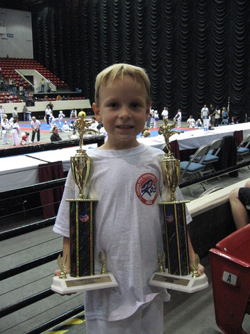 My First Karate Tournament