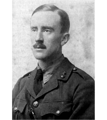 He returned to England when he became sick with “trench fever”.