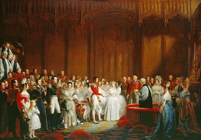 Victoria marries first cousin Prince Albert of Saxe-Coburg-Gotha