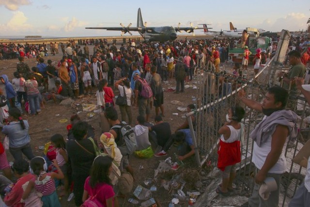 Philippines government defends typhoon response