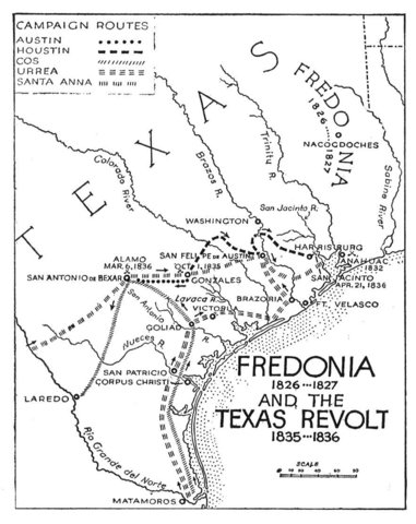 texas becomes an independent nation