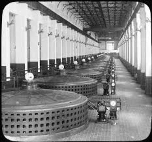 Electric generator is created.