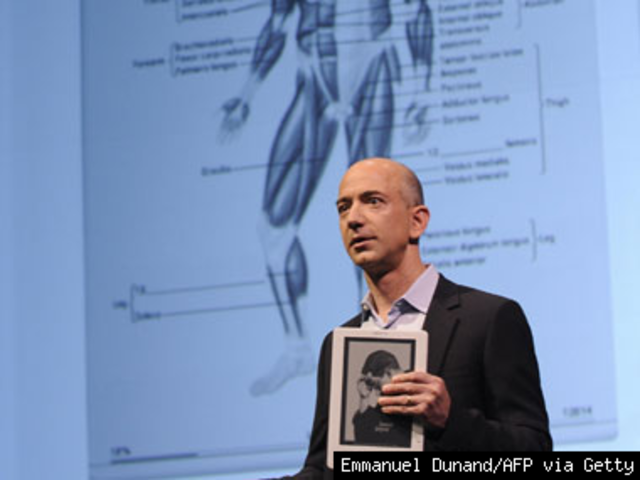 Launches Amazon Kindle