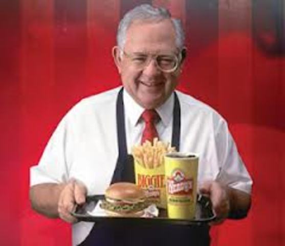 returned as wendy's spokesman nd starred in  television advertising