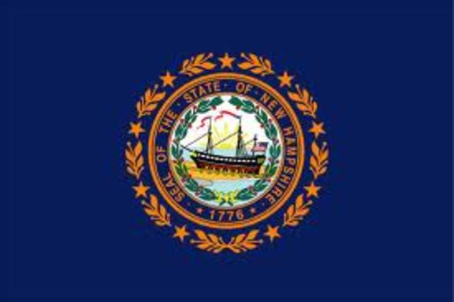 New Hampshire becomes a colony