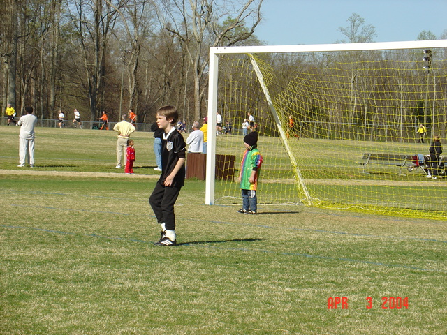 Played on my first soccer team.