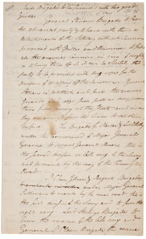 The battle of Trenton