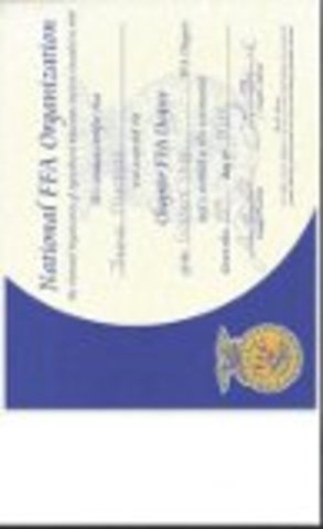 Getting chapter degree