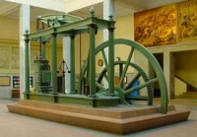 Watts first "double acting" Steam Engine